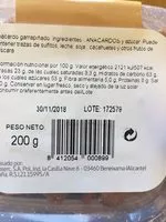 Mängden socker i Anacardos garrapiñados tarrina