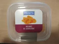 Mängden socker i Orejones de albaricoque