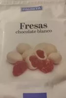 Mängden socker i Fresas con chocolate blanco