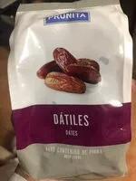 Mängden socker i Dátiles confitados bolsa 250 g