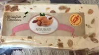 Mängden socker i Nougat tendre Amandes