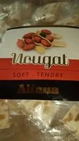 Mängden socker i Nougat tendre cacahuete
