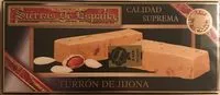 Mängden socker i Turron de jijona