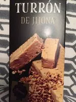 Mängden socker i Turrón de jijona