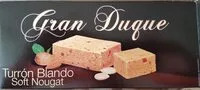 Mängden socker i Turrón blando