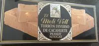 Mängden socker i Turron diverso de cacahuete