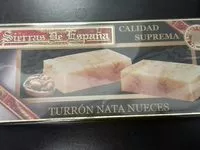 Mängden socker i Turron