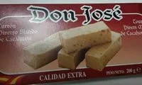 Mängden socker i Turron diverso blando de cacahuète