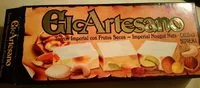 Mängden socker i Turron Impérial Aux Fruits Secs