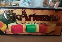 Mängden socker i Turron Fruta