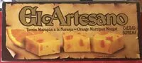 Mängden socker i El Artesano Turron Au Massepain À L?Orange