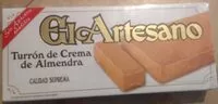 Mängden socker i Turrón de Crema de Almendra