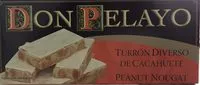 Mängden socker i Turron Diverso de cacahuete