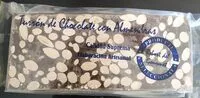 Mängden socker i Turrón de chocolate con almendras