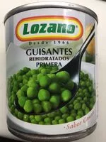 Mängden socker i Guisantes