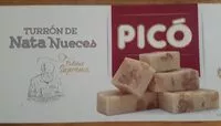 Mängden socker i Turron de nata nueces