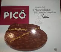 Mängden socker i Torta de chocolate con leche y almendras