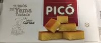 Mängden socker i 3X Pico Turron De Yema Tostada