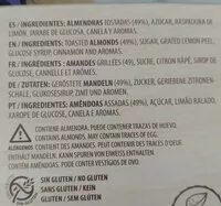 Mängden socker i Turron a la piedra