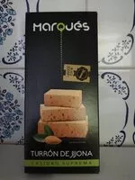 Mängden socker i Turron de jijona