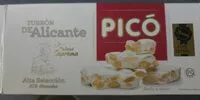 Mängden socker i Turrón de Alicante