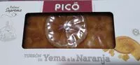 Mängden socker i Turron de yema a la naranja