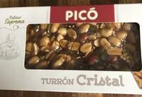 Mängden socker i Turron cristal