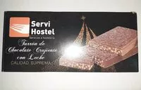 Mängden socker i Turrón de chocolate crujiente con leche