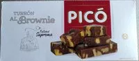 Mängden socker i Turrón al brownie