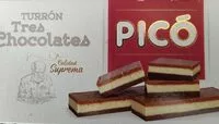 Mängden socker i Turrón tres chocolates