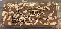 Mängden socker i Turrón chocolate con almendras