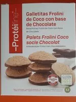 Mängden socker i Galletitas Frolini de coco con base de chocolate