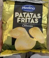 Mängden socker i Patatas fritas clasicas
