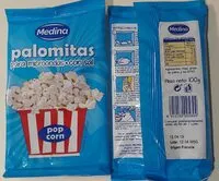 Mängden socker i Palomitas con sal