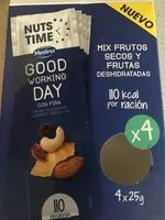 Mängden socker i Nuts Time