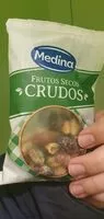 Mängden socker i Frutos secos crudos