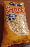 Mängden socker i Snacks palomitas