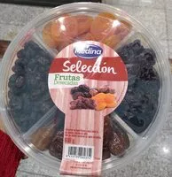 Mängden socker i Selección de frutas desecadas