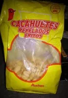 Mängden socker i Cacahuete repelados fritos