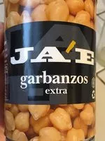 Mängden socker i Garbanzos cocidos extra al natural