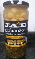 Mängden socker i Garbanzos con salsa de verduras