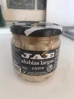 Mängden socker i Alubias largas extra