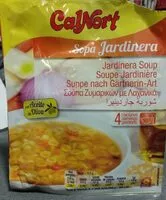 Mängden socker i Sopa Jardinera