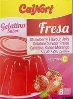 Mängden socker i Gelatina Fresa