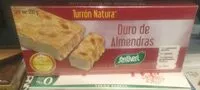 Mängden socker i Turrón duro de almendras