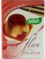 Mängden socker i Flan con Fructosa