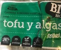 Mängden socker i Carnita burguer vegetal tofu y algas
