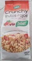 Mängden socker i Crunchy frutos rojos
