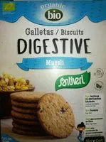 Mängden socker i Galletas Digestive Muesli 330 GR Eco Santiveri