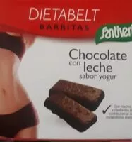 Mängden socker i Barritas dietabelt chocolate con leche sabor yogur